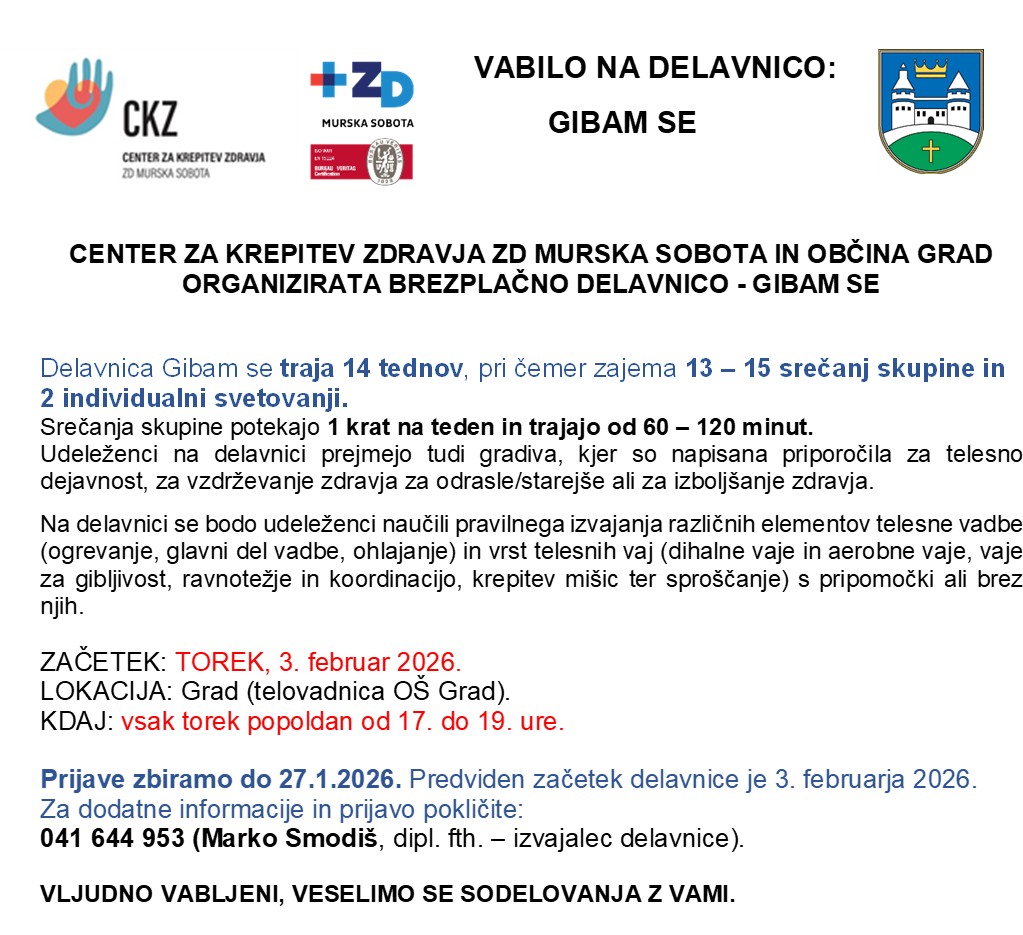 VABILO GIBAM SE 2026 